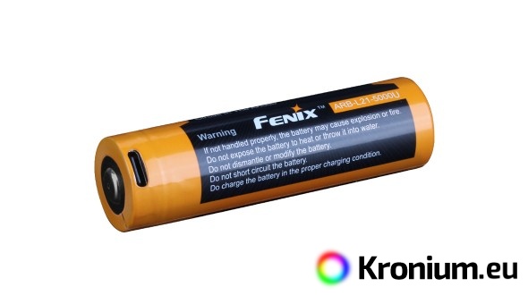 Fenix 21700 5000 mAh Li-Ion USB