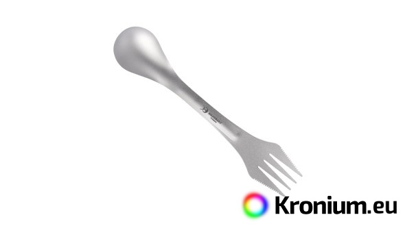 Titanium spork 3 in 1