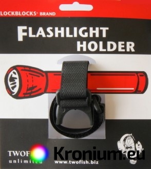 Bike Flashlight Holder Twofish Lockblocks