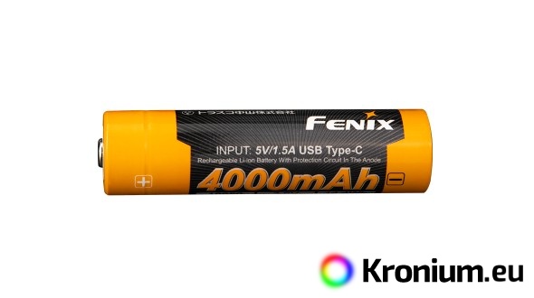 Fenix 18650 4000 mAh USB-C