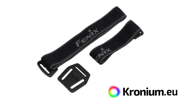 Black strap set AFH-02 for Fenix headlamps