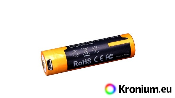 Rechargeable USB AA battery Fenix ARB-L14-1600U