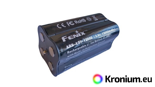 Replacement battery for Fenix LR40R