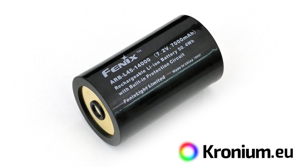 Replacement battery for Fenix TK72R