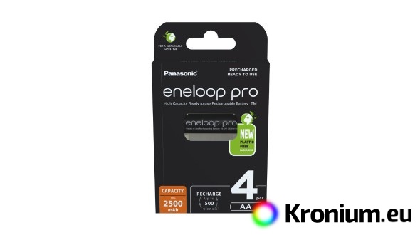 Panasonic Eneloop Pro AA NiMH 4pcs