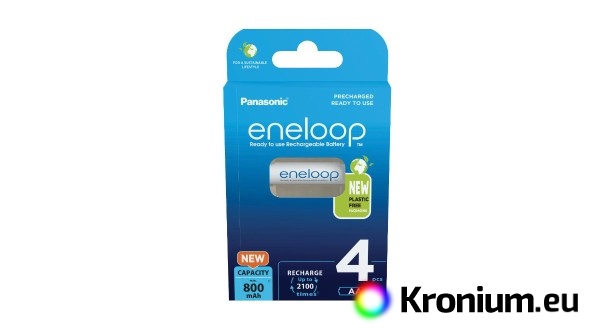 Panasonic Eneloop AAA NiMH 4pcs 2100 cycles