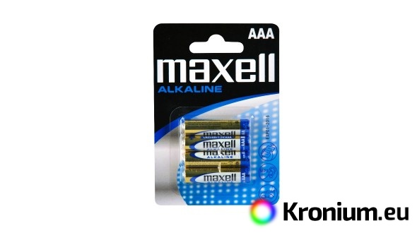 MAXELL alkaline AAA LR03 4 pc