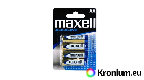 MAXELL alkaline AA LR6 4 pcs