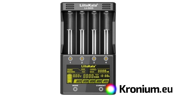 Diagnostic charger Lii-500S (Li-Ion and NiMH)