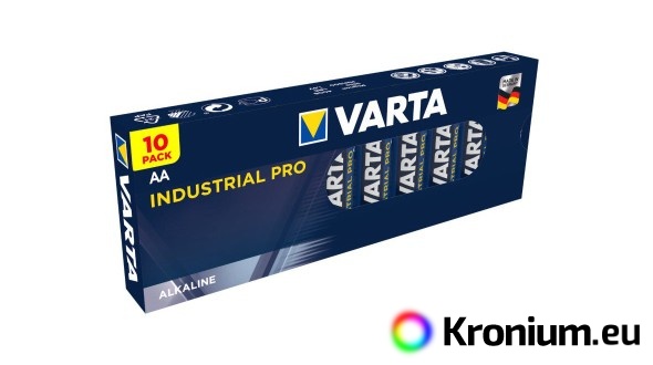 Varta Industrial PRO AA LR6 10pcs alkaline