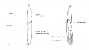 Knife Ruike P662-B