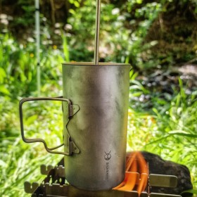 Silverant titanium french press