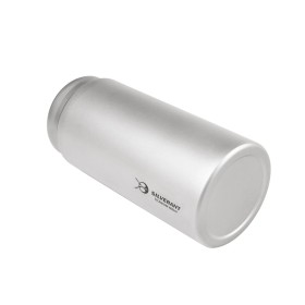 Titanium bottle 400 ml with flat cap