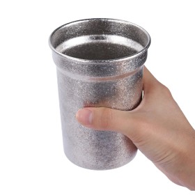 Titanium beer glass 400 ml