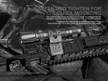 Fenix ALG-15 flashlight mount