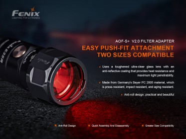 Red Filter Fenix AOF-S+ V2.0