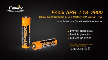 Fenix 18650 2600 mAh Li-Ion