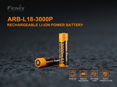 Fenix 18650 3000 mAh (Li-ion)