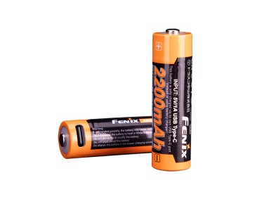 Rechargeable USB AA battery Fenix ARB-L14-2200U