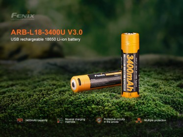 Fenix 18650 3400 mAh USB-C