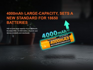 Fenix 18650 4000 mAh Li-Ion