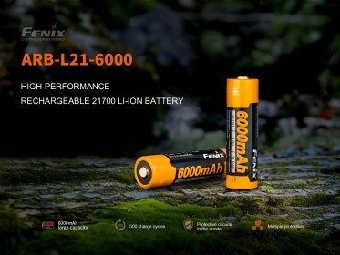 Fenix 21700 6000 mAh (Li-Ion)