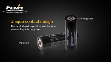 Replacement battery for Fenix RC40