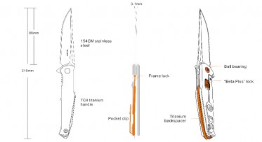 Knife Ruike M108-TZ