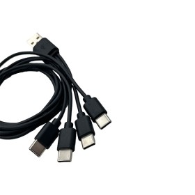 Quad charging USB-C cable