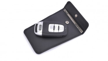 Safety shielded case for car remote control