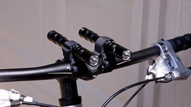 Bike Flashlight Holder Twofish Lockblocks