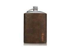 Titanium flask 220 ml with sleeve