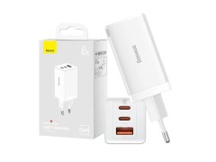 Baseus GaN5 Pro 2xUSB-C + USB (65W)