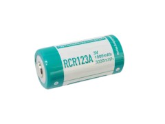 Keeppower RCR123A 3V 1000 mAh USB-C (Li-Ion)