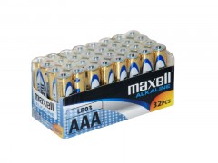 MAXELL alkaline AAA LR03 32 pcs